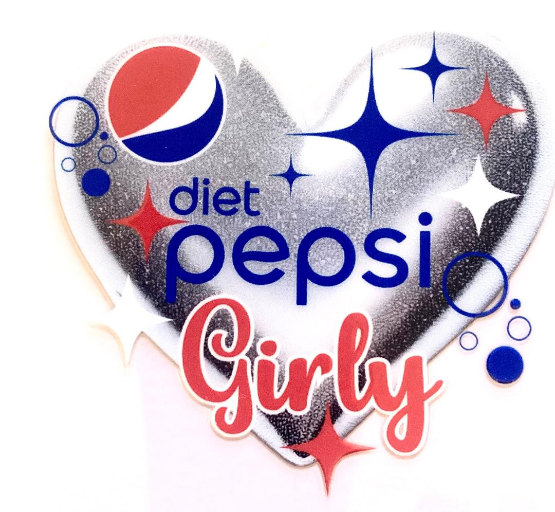 Diet Pepsi Girly Cup Wrap