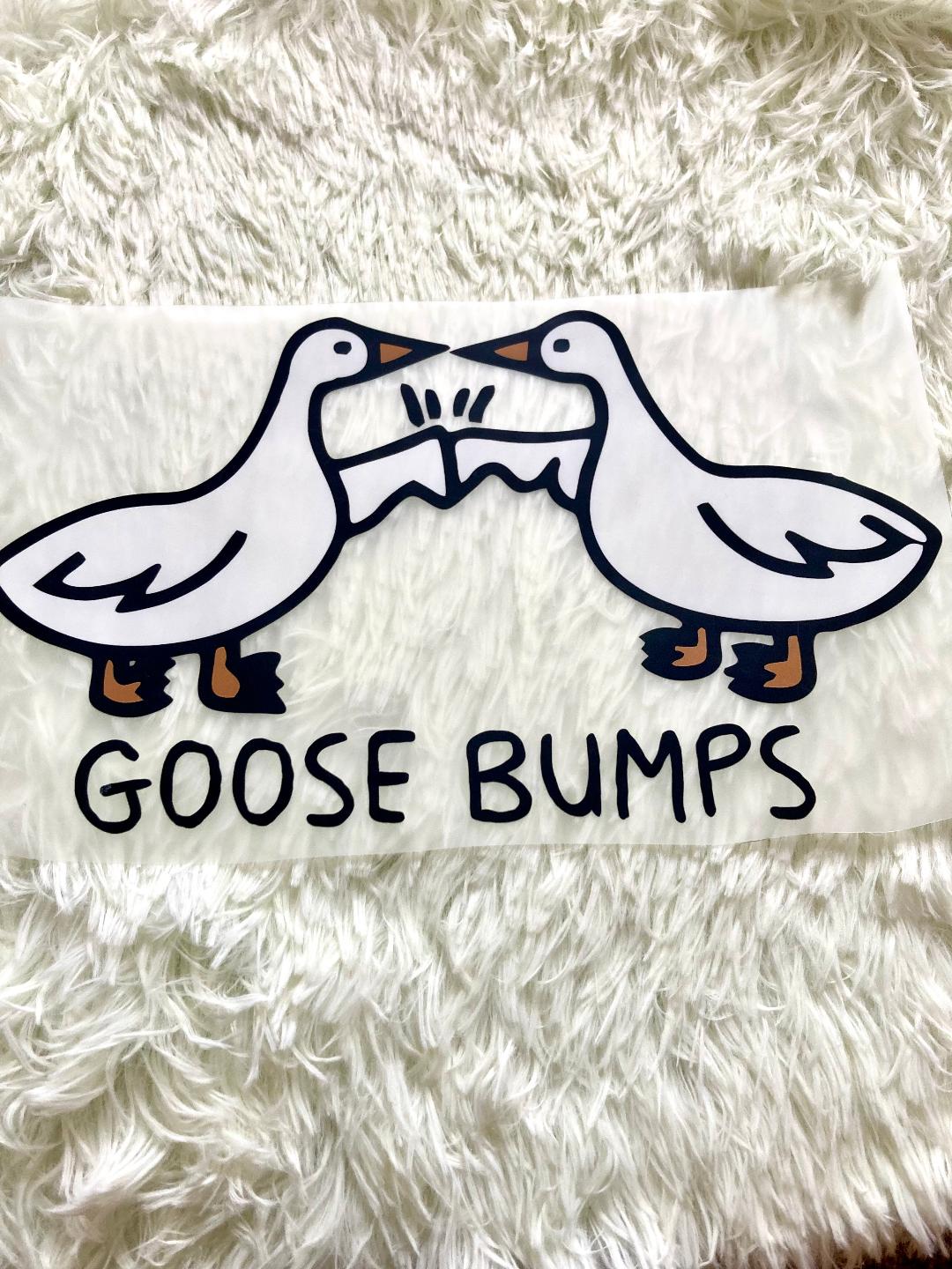 Goose Bumps Tee Shirt Claim