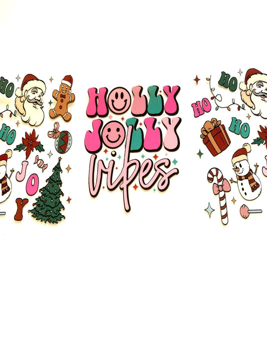 Holly Jolly Christmas Cup Wrap