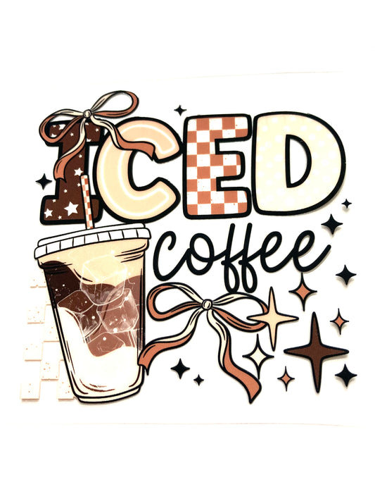 Iced Coffee Cup Wrap