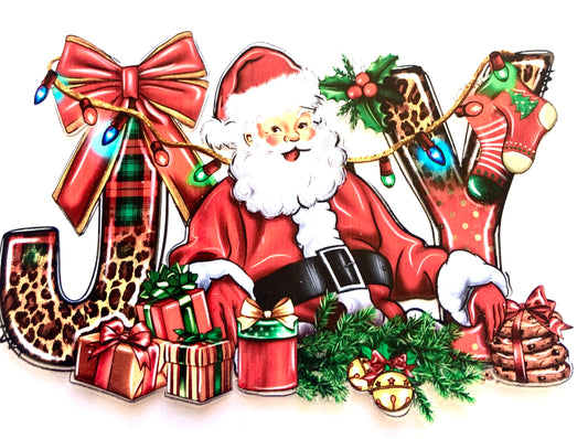 Joy Santa Wrap