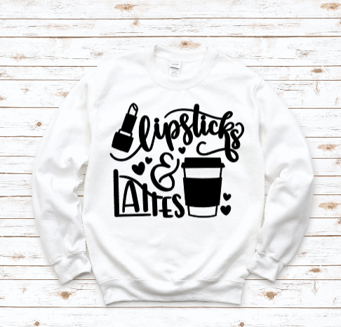 Lipstick And Latte Sweatshirt