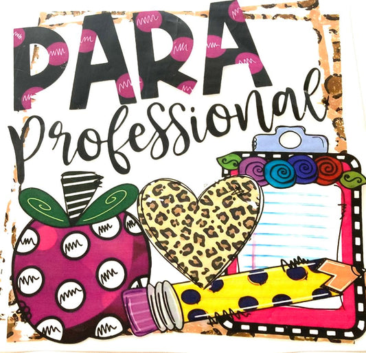 Para Professional Tee Shirt Claim