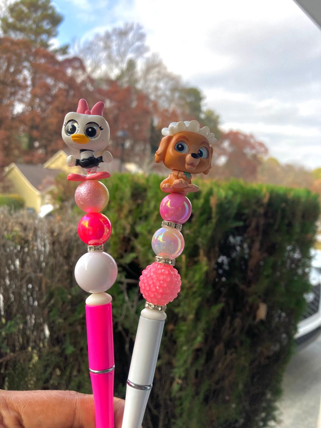 Character Beaded Pen