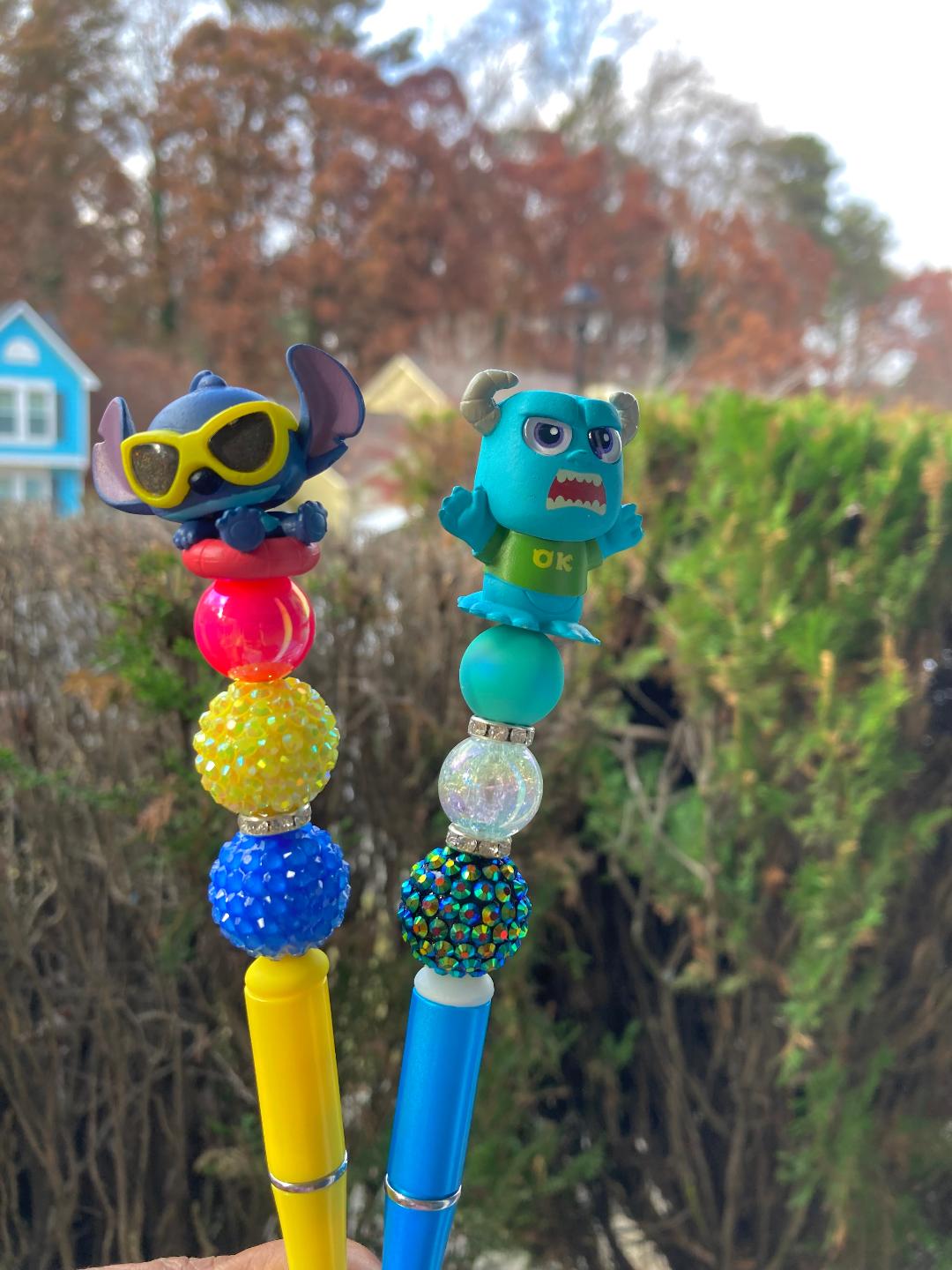Character Beaded Pen