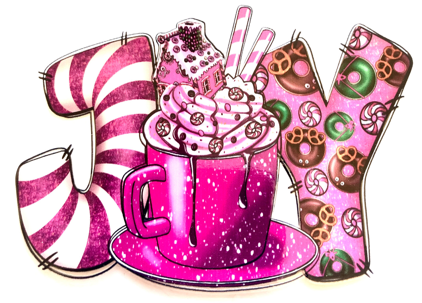 Pink Joy Cup Wrap