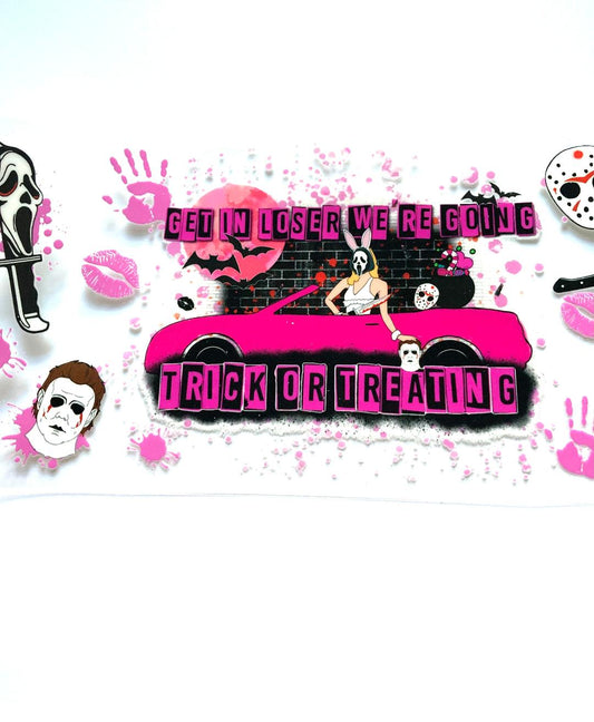Scary Crew Halloween Cup Wrap