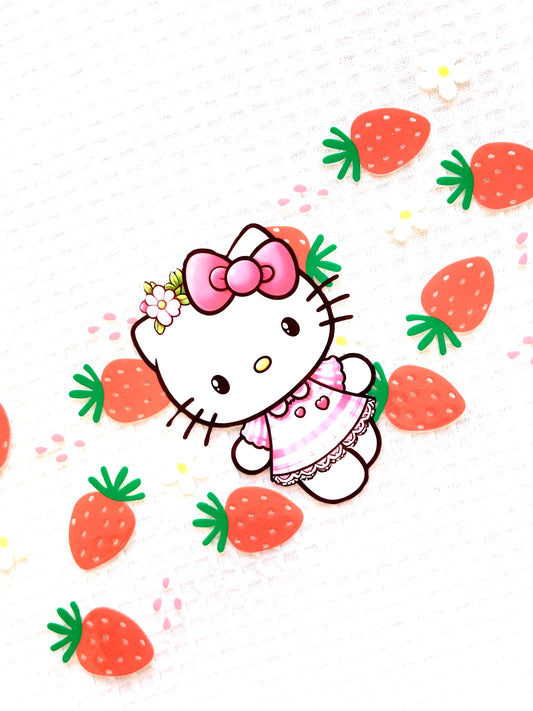 Strawberry Kitty Cup Wrap