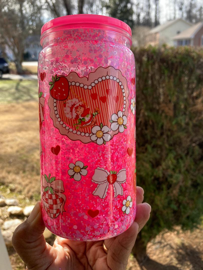 Strawberry Shortcake Snow Globe Ready To Ship