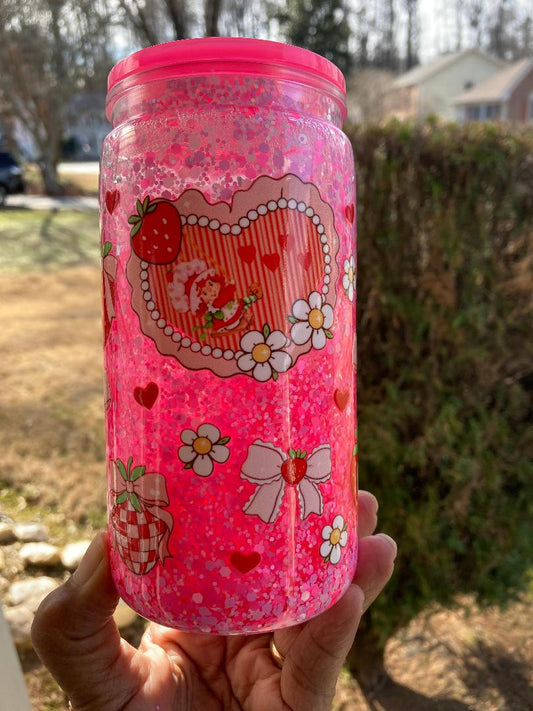 Strawberry Shortcake Snow Globe Ready To Ship