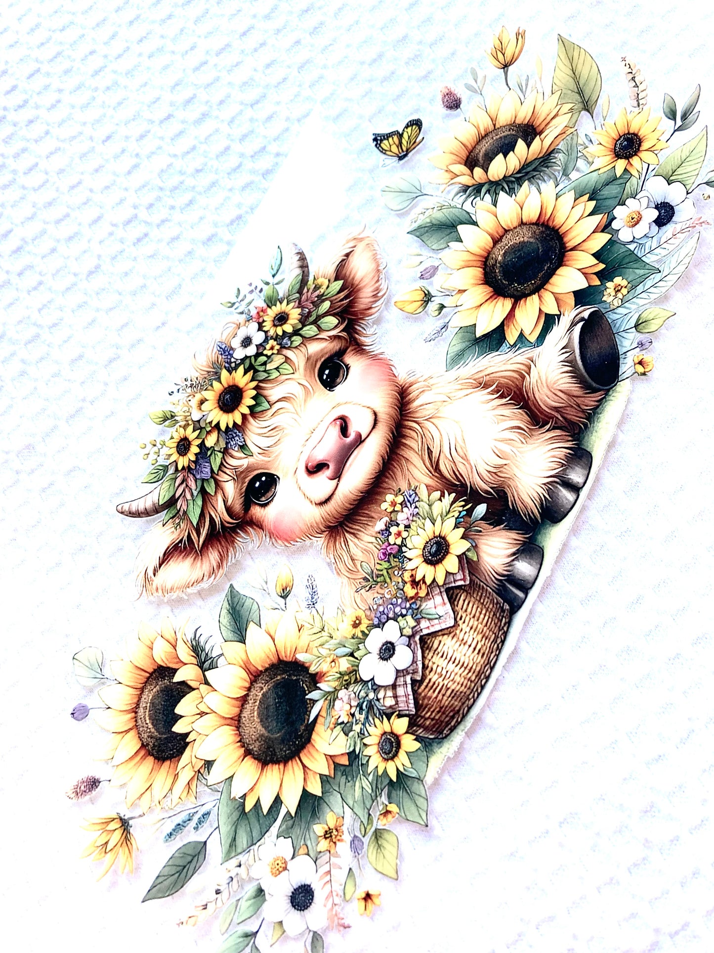 Sunflower Girl Cup Wrap