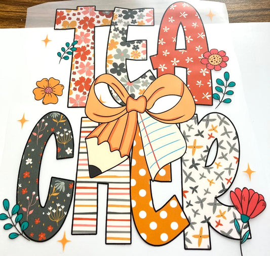 Teacher Pattern Tee Shirt Claim
