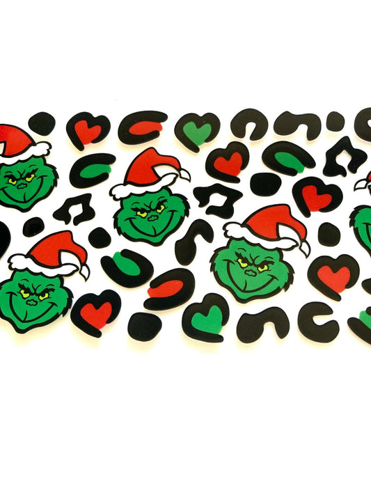 Christmas Grinch Cup Wrap
